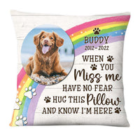 Personalized Gift For Loss Beloved Pet Hug This Pillow 27479 thumb 1