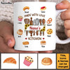 Personalized Birthday Gifts For Grandma Nana's Kitchen Made With Love Pastries Mug 27491 1