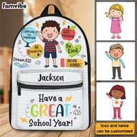 Personalized Gift For Grandson Back To School BackPack 27495 thumb 1