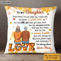 Personalized Gift For Daughter Fall Theme Pillow 27500 thumb 1