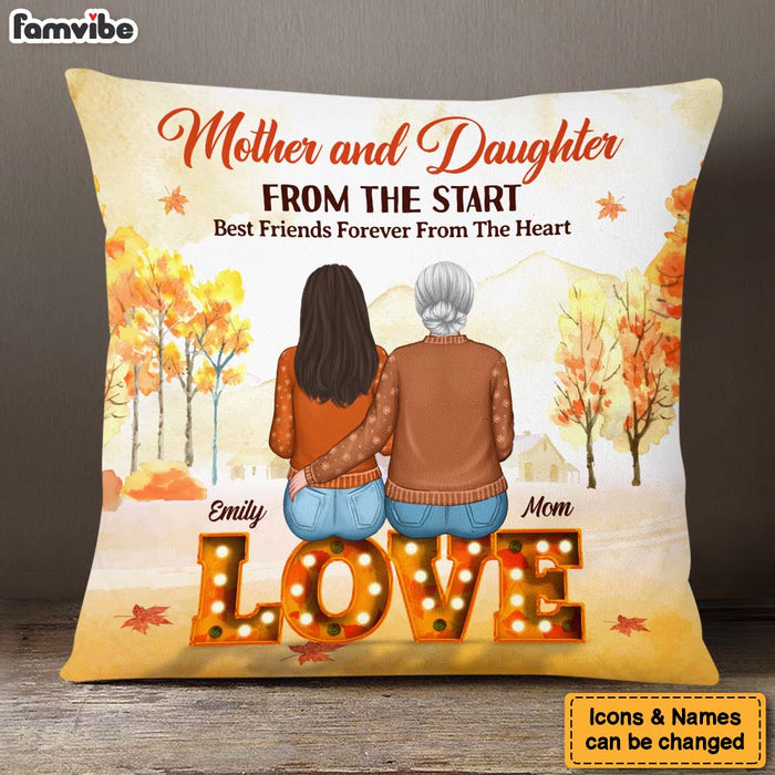 Personalized Gift For Daughter Fall Theme Pillow 27502 1