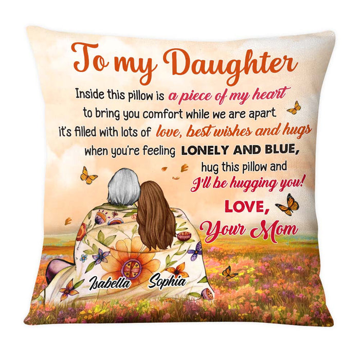 Personalized Gift For Daughter From Mom Pillow 27514 1