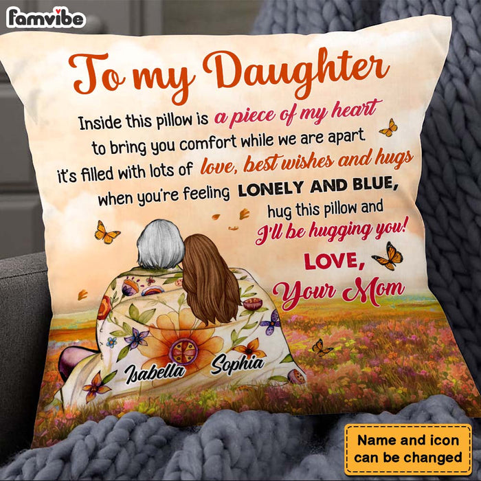 Personalized Gift For Daughter From Mom Pillow 27514 1