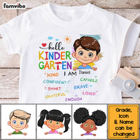 Personalized Gift For Grandson Back To School Affirmation Kid T Shirt 27516 thumb 1