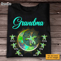 Personalized Gift For Grandma Turtle Moon Shirt - Hoodie - Sweatshirt 27522 thumb 1