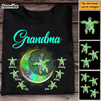 Personalized Gift For Grandma Turtle Moon Shirt - Hoodie - Sweatshirt 27522 thumb 1
