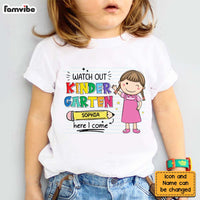 Personalized Back To School Gift For Granddaughter Sweet School Year Kid T Shirt 27530 thumb 1