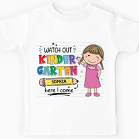 Personalized Back To School Gift For Granddaughter Sweet School Year Kid T Shirt 27530 thumb 1