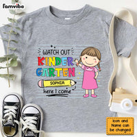 Personalized Back To School Gift For Granddaughter Sweet School Year Kid T Shirt 27530 thumb 1