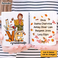 Personalized Gift For Grandma Love Fall Mug 27538 thumb 1