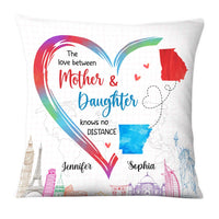 Personalized Gift For Daughter Long Distance The Love Between Mother & Daughter Pillow 27542 thumb 1