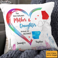 Personalized Gift For Daughter Long Distance The Love Between Mother & Daughter Pillow 27542 thumb 1