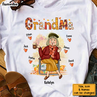 Personalized Gift For Grandma Fall Season Shirt - Hoodie - Sweatshirt 27543 thumb 1