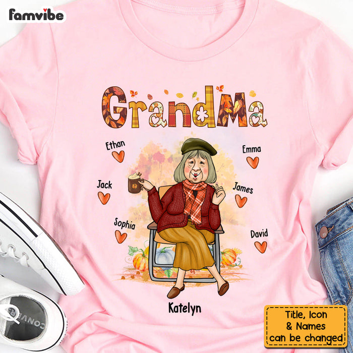 Personalized this Grandma for Fall. Gift t Shirt for mom, Hoodie and Sweatshirt 1