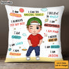 Personalized Gift For Grandson Kid Affirmation Pillow 27548 1