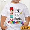 Personalized Gift For Grandson Alphabet Back To School Kid T Shirt 27552 1