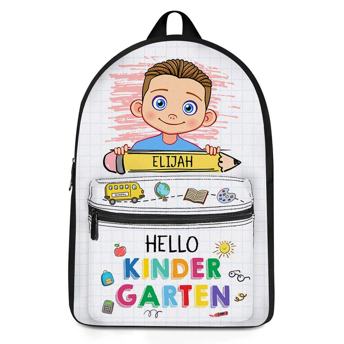 Personalized Birthday Gift For Grandson Back To School Hello School BackPack 27554 1