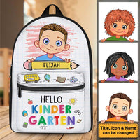 Personalized Birthday Gift For Grandson Back To School Hello School BackPack 27554 thumb 1