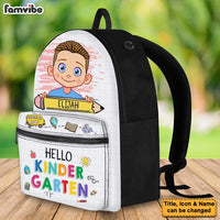 Personalized Birthday Gift For Grandson Back To School Hello School BackPack 27554 thumb 1