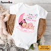 Personalized Gift For Newborn Baby Sleeping I'm My Daddy's Girl And My Mommy's World Baby Onesie 27560 1