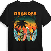 Personalized Gift For Grandpa Surfboards Summer Vacation Shirt - Hoodie - Sweatshirt 27563 thumb 1