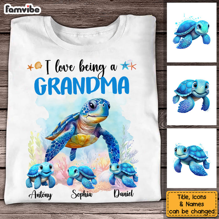  Toddler T-Shirt Ocean Turtle Animals Ocean Cotton