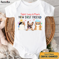 Personalized Gift For Baby Pet's New Friend Baby Onesie 27571 thumb 1
