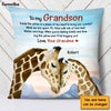 Personalized Gift For Grandson Giraffe Hug This Pillow 27576 1