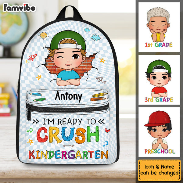 Personalized Gift For Back To School Kid Crush BackPack 27579 - Famvibe