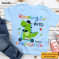 Personalized Gift For Kids Back To School Dinosaur Kid T Shirt 27588 thumb 1