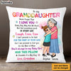 Personalized Birthday Gifts For Granddaughter Live Love Laugh Pillow 27593 1