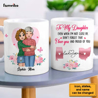 Personalized Gifts For Daughter Long Distance Love You Mug 27595 thumb 1
