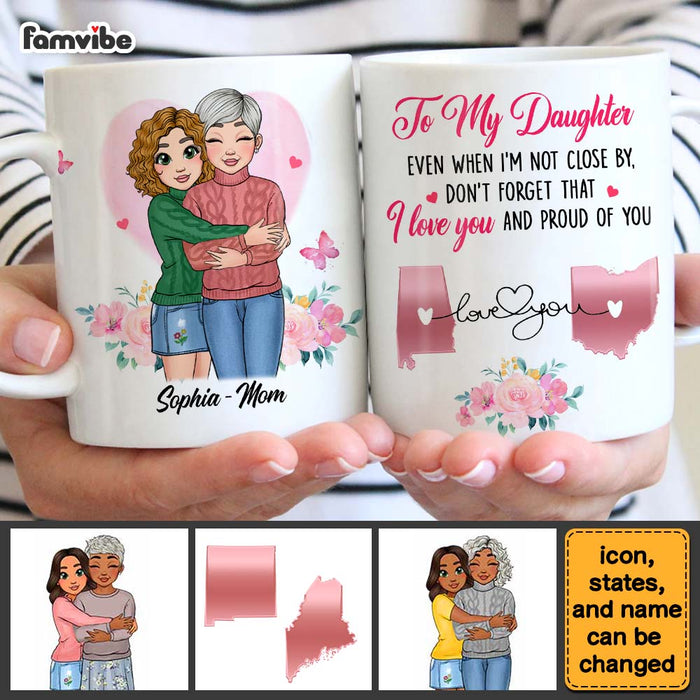 Personalized Gifts For Daughter Long Distance Love You Mug 27595 1