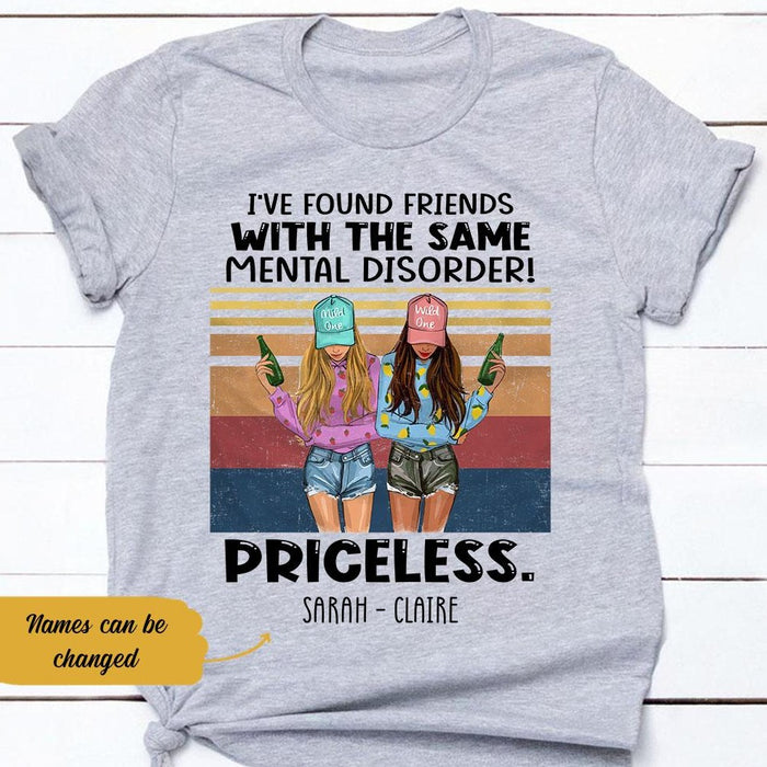 Personalized Same Mental Disorder Girl Friends T Shirt AG62 28O58 1