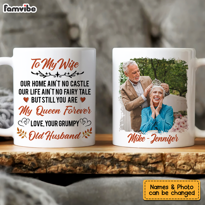 Personalized Gift For Wife Upload Photo To My Wife Mug 27604 1