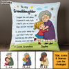 Personalized Gift For Cartoon Granddaughter Hug This Pillow 27606 1
