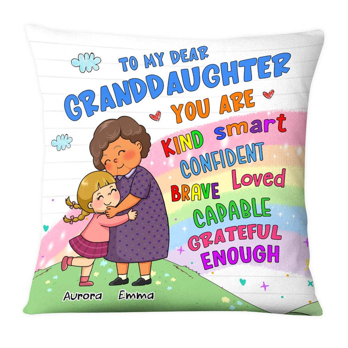 Personalized Gift For Granddaughter You Are Kind Pillow 27607 1