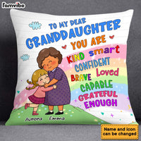 Personalized Gift For Granddaughter You Are Kind Pillow 27607 thumb 1