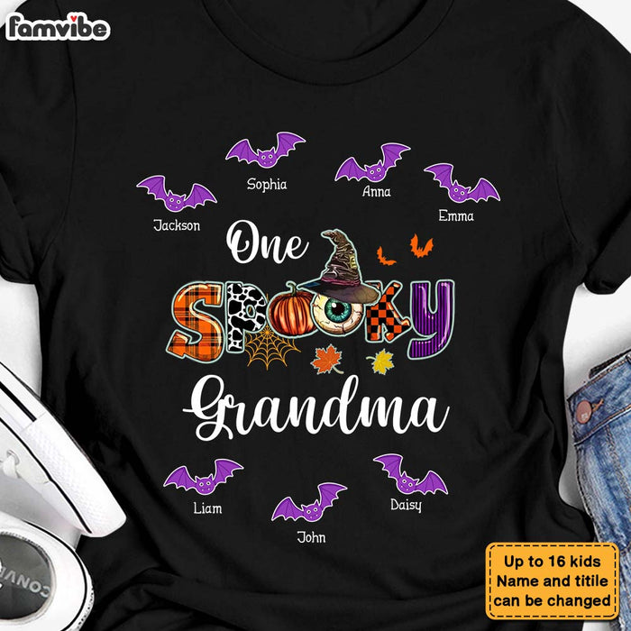 Personalized Gift For Grandma Halloween Shirt - Hoodie - Sweatshirt 27611 1