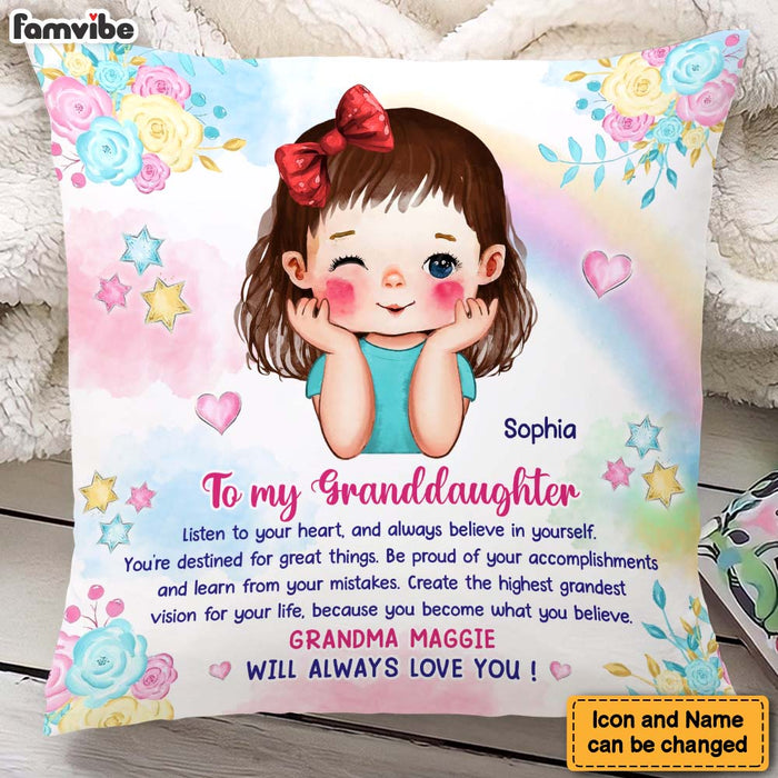 Proud grandma pillow best sale