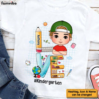 Personalized Gift For Grandson Back To School Love Kid T Shirt 27626 thumb 1