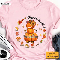 Personalized Gift For Fall Grandma Pumpkin Shirt - Hoodie - Sweatshirt 27629 thumb 1