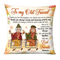 Personalized Gift For Senior Friend Thank You Pillow 27637 thumb 1