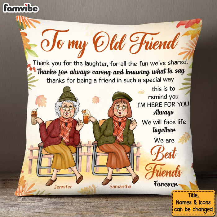 Personalized Gift For Senior Friend Thank You Pillow 27637 1
