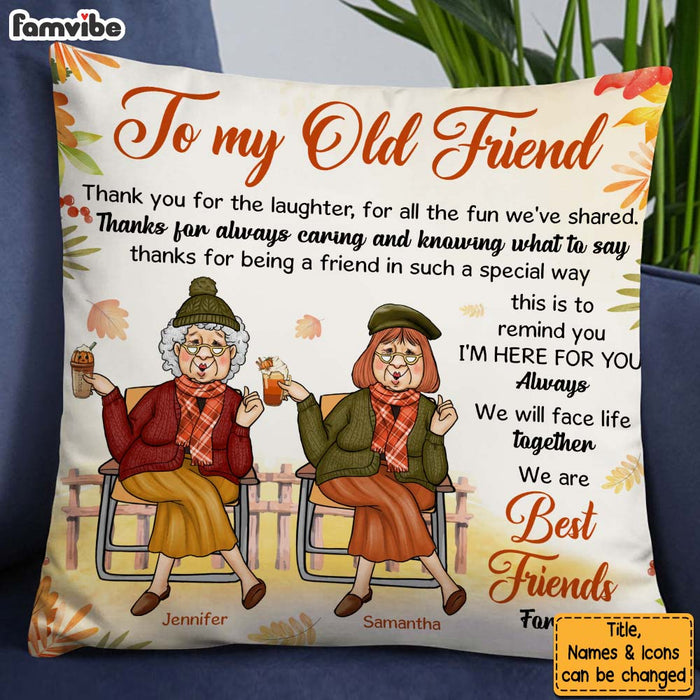 Personalized Gift For Senior Friend Thank You Pillow 27637 1