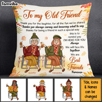 Personalized Gift For Senior Friend Thank You Pillow 27637 thumb 1
