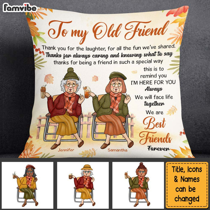 Personalized Gift For Senior Friend Thank You Pillow 27637 1