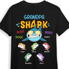 Personalized Gift For Grandpa Shark Shirt - Hoodie - Sweatshirt 27638 1