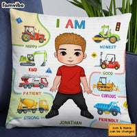 Personalized Gifts For Grandson Affirmation Vehicles Pillow 27642 thumb 1