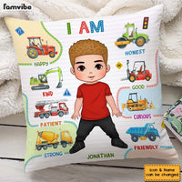 Personalized Gifts For Grandson Affirmation Vehicles Pillow 27642 thumb 1